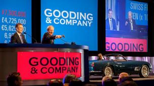1958 Ferrari 250 GT California Spider, sold by Gooding for $8.25m. (Gooding & Company)