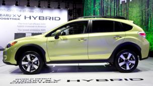 2014 Subaru XV Crosstrek Hybrid. (Subaru of America)