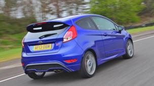 Demand in the UK for the Ford Fiesta ST, above, has far outstripped supply. (Ford Motor)