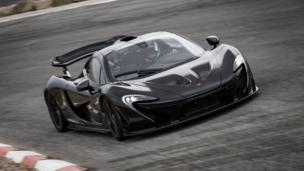 McLaren P1 hot-weather testing