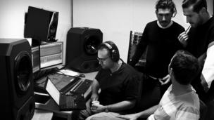 Sonic Movement's Peter Mohlin, Jonas Klein, Fernando Ocana and James Brooks.