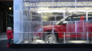 In London, Skoda puts a Yeti on ice