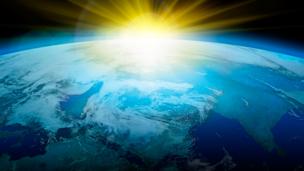 Earth and Sun (credit: John Kellerman / Alamy)