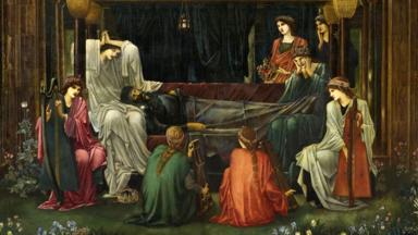 The Last Sleep of Arthur in Avalon by Edward Burne-Jones (Credit: Wikimedia Commons)