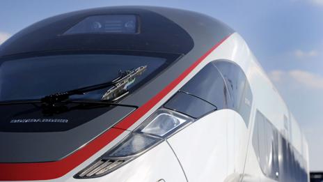 Train designers have to trade speed with the comfort of passengers (AFP/Getty Images)