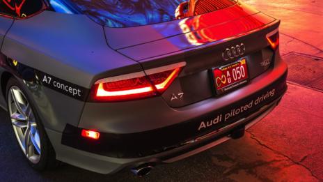 Audi A7 Piloted Driving concept