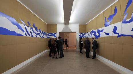 Henri Matisse’s The Swimming Pool installed at MoMA (Corbis)