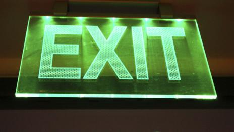 Check your exits beforehand - you may not have the sense to in a crisis (Thinkstock)