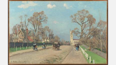 Pissaro painted The Avenue, a view of the London suburb Sydenham