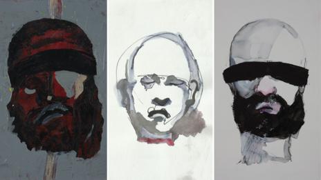 Haider Jabbar’s recent series focuses on the beheadings by IS (Credit: Haider Jabber)
