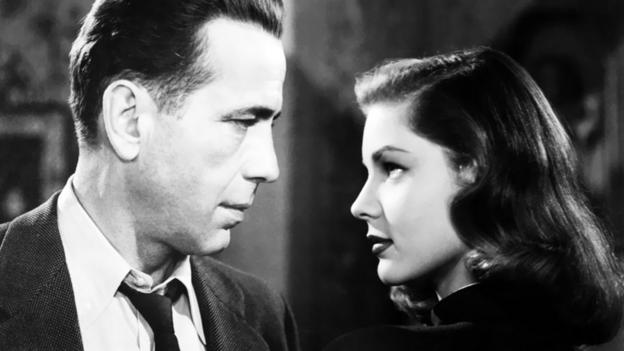 Humphrey Bogart and Lauren Bacall