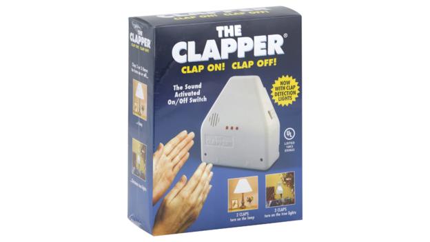 The Clapper, sound-activated electrical outlets