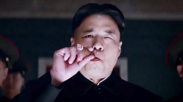 Randall Park as Kim Jong-Un in The Interview (Sony Entertainment)