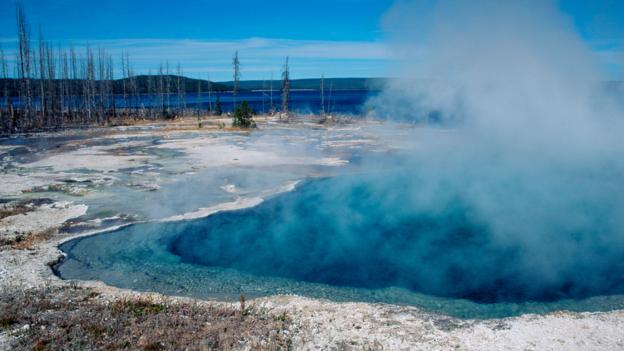 Some bacteria can live in hot springs (Credit: Arco Images GmbH/Alamy)