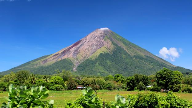 A view of the volcano Conception (Credit: Credit: Sarah Shearman) A view of the volcano Conception (Credit: Credit: Sarah Shearman)