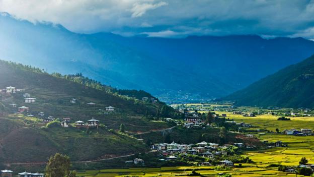 Uma Paro, Paro, Paro Valley, Bhutan, view, hotels, resorts, spas (Credit: Credit: Como Hotels and Resorts)