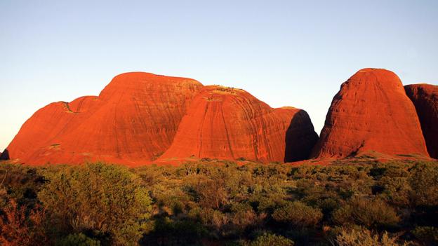 The domes of Kata Tjuta rise 500 metres (Credit: Credit: Torseten Blackwood/AFP/Getty Images) The domes of Kata Tjuta rise 500 metres (Credit: Credit: Torseten Blackwood/AFP/Getty Images)