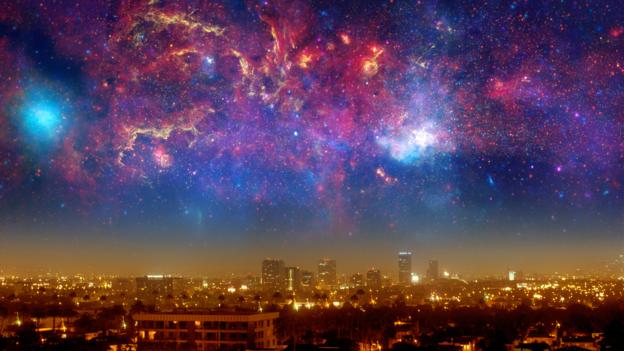 The Big Rip would begin by tearing galaxies apart (Credit: Detlev van Ravenswaay/SPL)