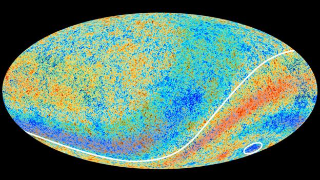 The cosmic microwave background (Credit: ESA Planck Collaboration/SPL)