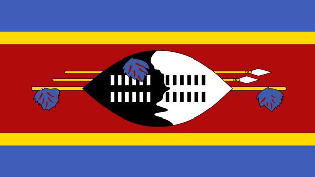 Swaziland’s shield and spears (Credit: Credit: Government of Swaziland)