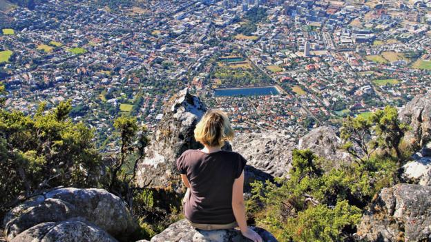 Soaking up the views in Cape Town, South Africa (Credit: Credit: Sabrina Iovino) Soaking up the views in Cape Town, South Africa (Credit: Credit: Sabrina Iovino)