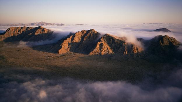 The Sierra Hornaday mountains (credit: Jack Dykinga / NPL).