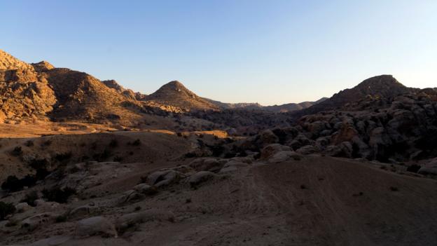 The sun starts to set over Jordan's desert (Credit: Credit: Will Jehring)