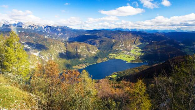 In the Julian Alps, Lake Bohinj was once cut off from the rest of the world (Credit: Credit: Marco_Coppo/Slovenian Tourist Board)