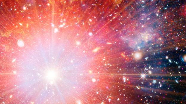 Το σύμπαν ξεκίνησε με ένα Big Bang (Detlev van Ravenswaay / Επιστήμη Photo Library) (Credit: Detlev van Ravenswaay / Επιστήμη Photo Library)