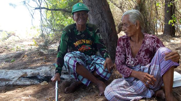 Soon after their marriage, Daeng Abu and Daeng Maida became a rather unlikely pair of environmental activists (Credit: Credit: Theodora Sutcliffe)