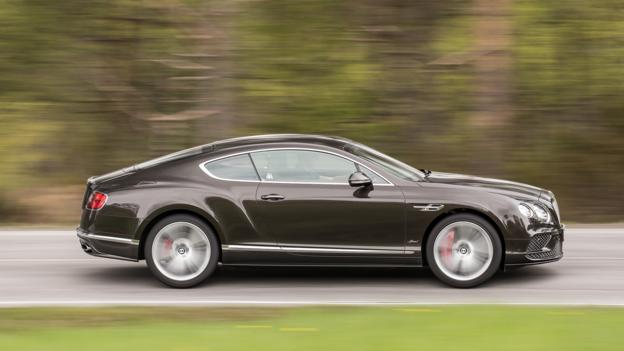 Ταχύτητα Bentley Continental GT 
