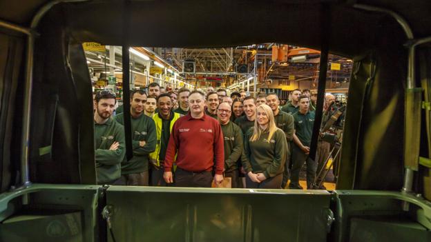 Η τελευταία Defender Land Rover, 29η Ιανουαρίου του 2016 