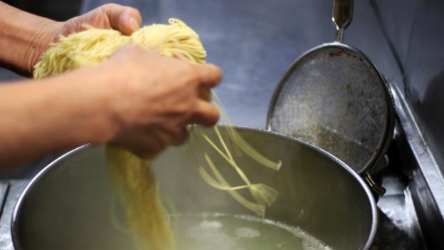 “I simply make noodles with my heart.” (Credit: Credit: Danielle Demetriou)