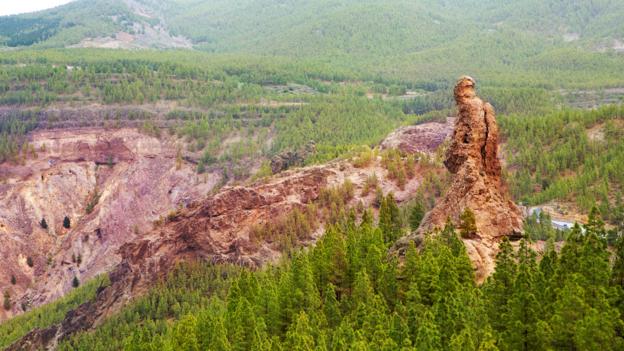 The El Fraile rock is shaped like a monk (Credit: Credit: Lunamarina/YAY Media AS/Alamy) The El Fraile rock is shaped like a monk (Credit: Credit: Lunamarina/YAY Media AS/Alamy)