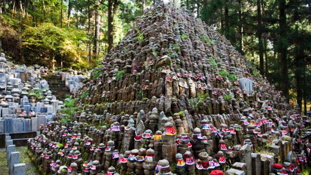 200,000 monks are buried at Okunoin Cemetery (Credit: Credit: John Lander/Alamy) 200,000 monks are buried at Okunoin Cemetery (Credit: Credit: John Lander/Alamy)