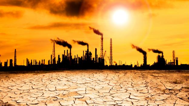 Greenhouse gas emissions are warming the world (Credit: Tom Wang/Alamy Stock Photo)