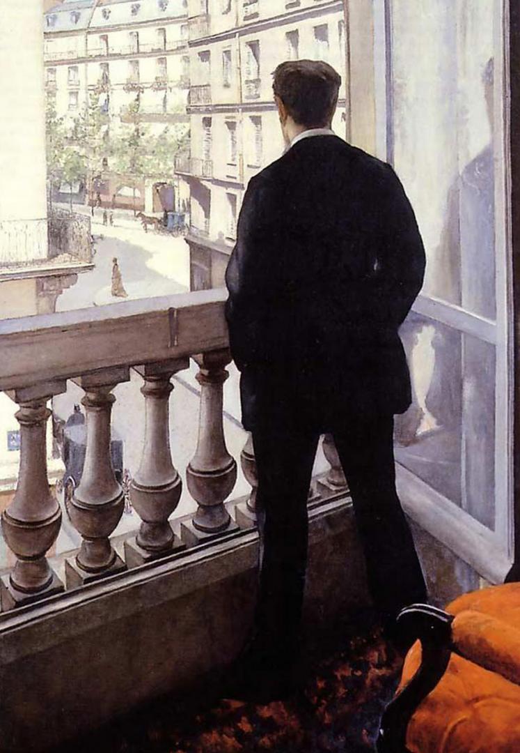 Young Man at the Window by Gustave Caillebotte (Credit: Credit: Gustave Caillebotte)