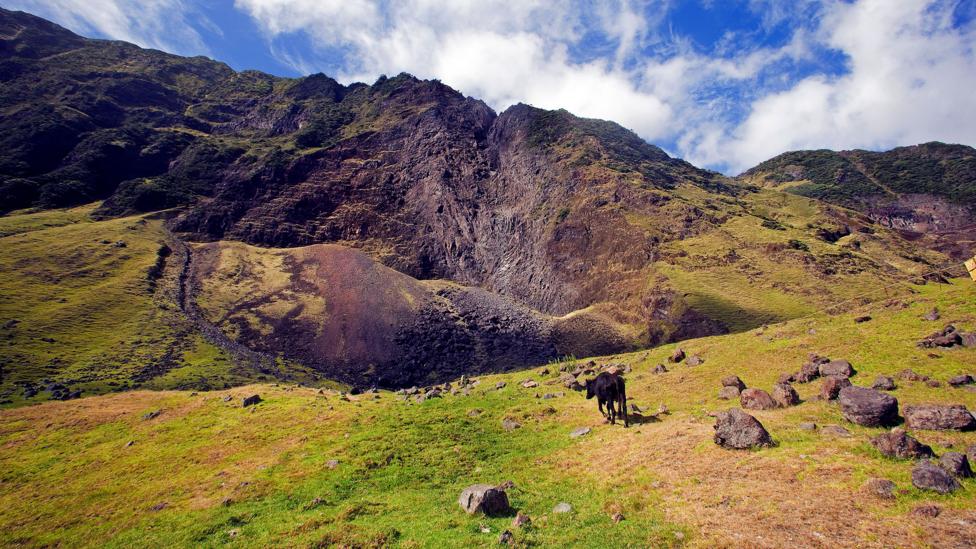 Tristan da Cunha (Credit: Mark Hannaford/Getty)