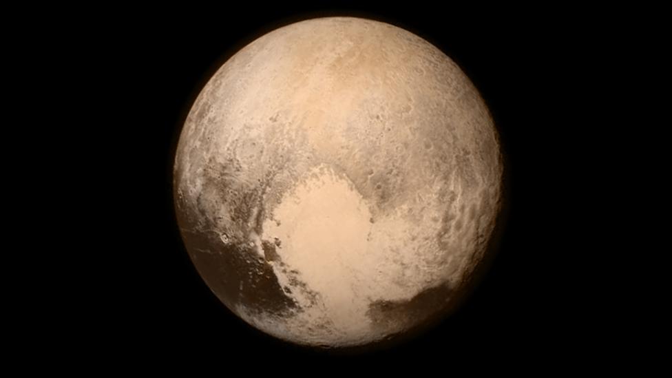 Pluto from New Horizons on 13 July 2015 (Credit: NASA/APL/SwRI)