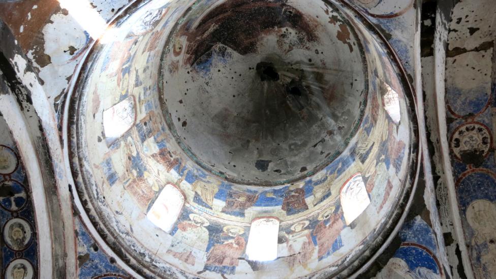 Frescoes in the Church of St Gregory of Tigran Honents 