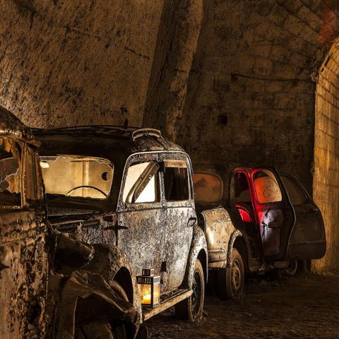 cars, naples, underground (Credit: Credit: Vittorio Sciosia)