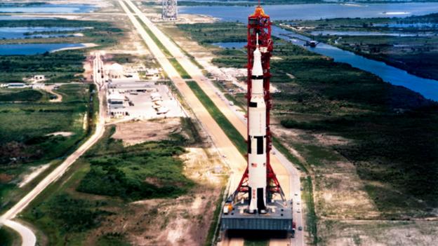 Future - Apollo in 50 numbers: The rocket - BBC News thumbnail