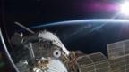 Sun rise seen from the International Space Station (Copyright: Nasa)