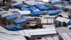 Temporary shelters in a camp in Port-au-Prince (AP)