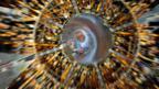Precision work on Atlas, Large Hadron Collider (Copyright: Maximilien Brice )