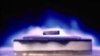 Magnetic levitation of superconductor (Copyright: SPL)