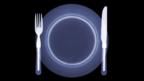 X-ray of a plate (Copyright: SPL)