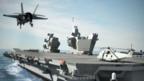 Computer-generated image issued by the MoD of an aircraft carrier