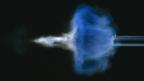 Bullet leaving a gun (Copyright: SPL)