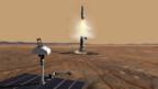 Concept of a Mars Sample Return mission (Copyright: Wickman Spacecraft & Propulsion Co)